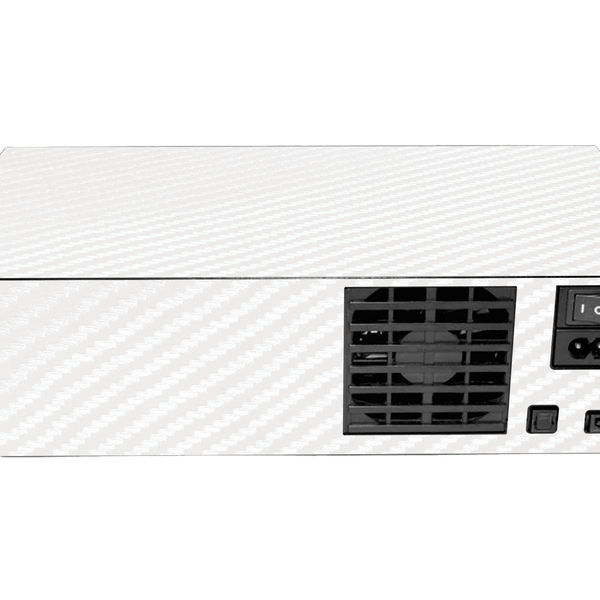 Fibra Carbono Blanco Skin Playstation 2 Fat