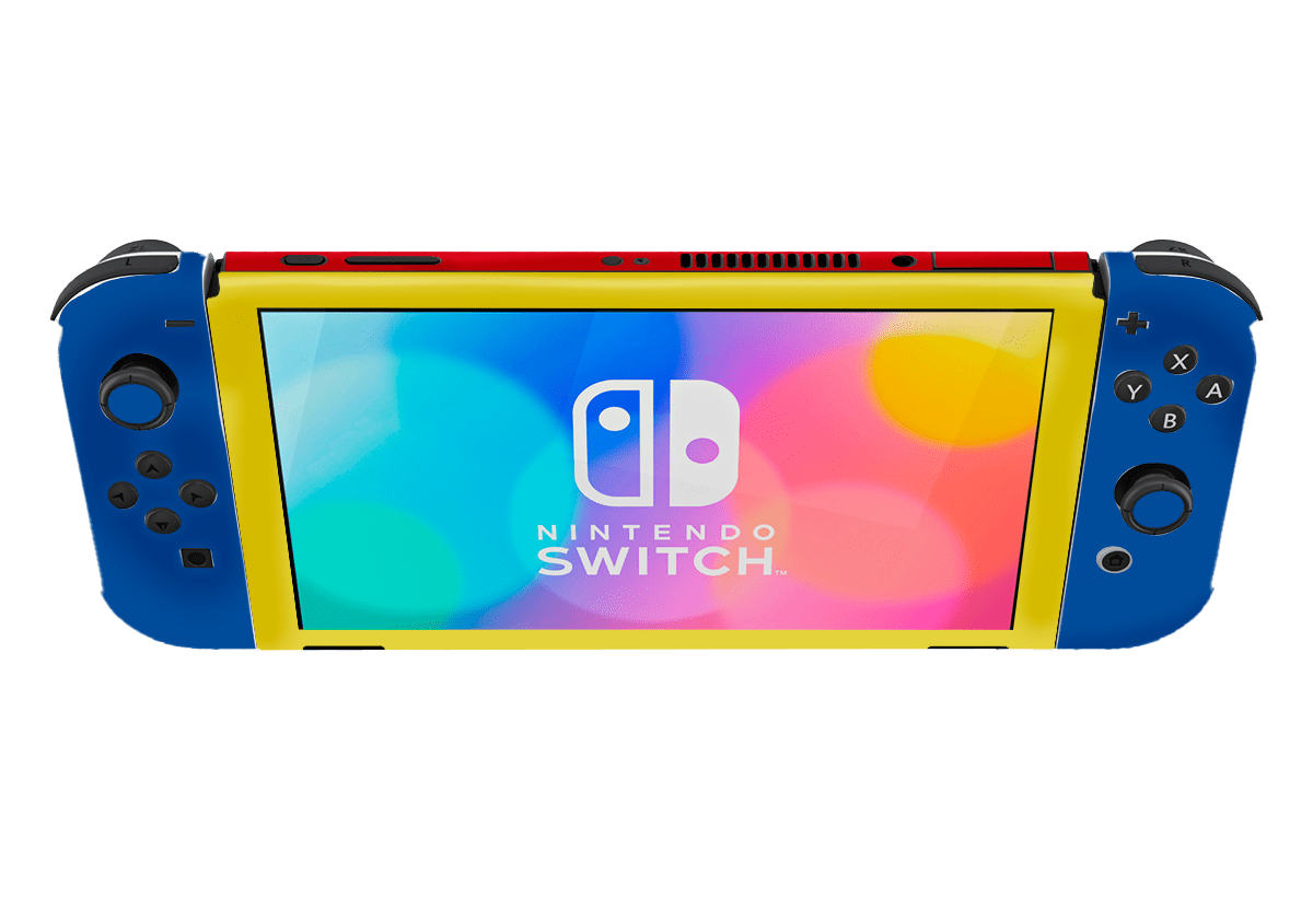 Mario Odyssey Skin Nintendo Switch OLED (2021) Xonebrand