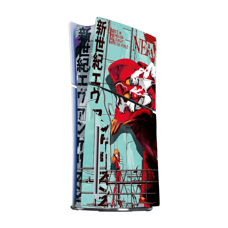 Evangeion Skin Playstation 5 Slim