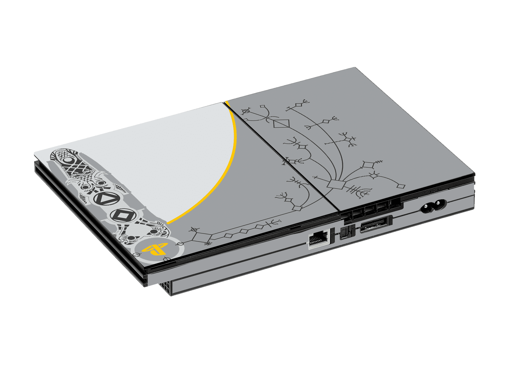 Edicion God of War PS2 Slim (2014) Bundle Skin