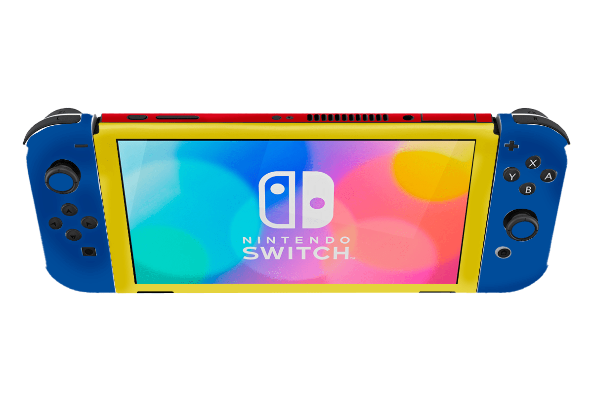 Super Mario Odyssey Nintendo Switch Oled (2021) Skin