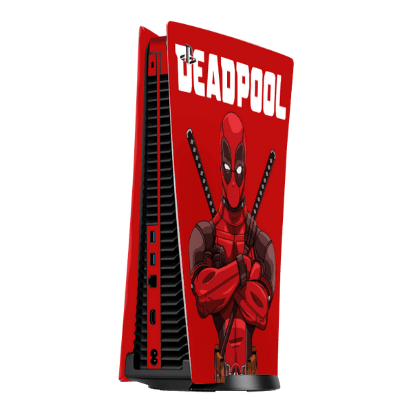 Deadpool Skin Playstation 5 Fat