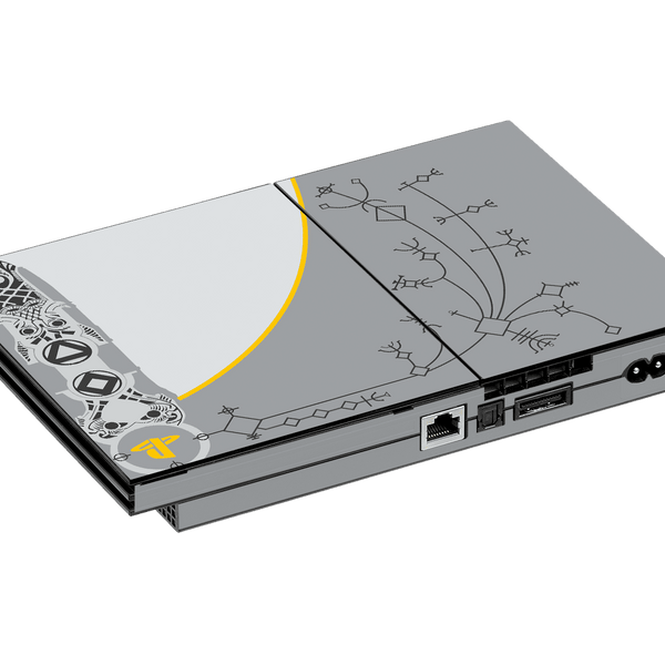 God of War Skin Playstation 2 Slim