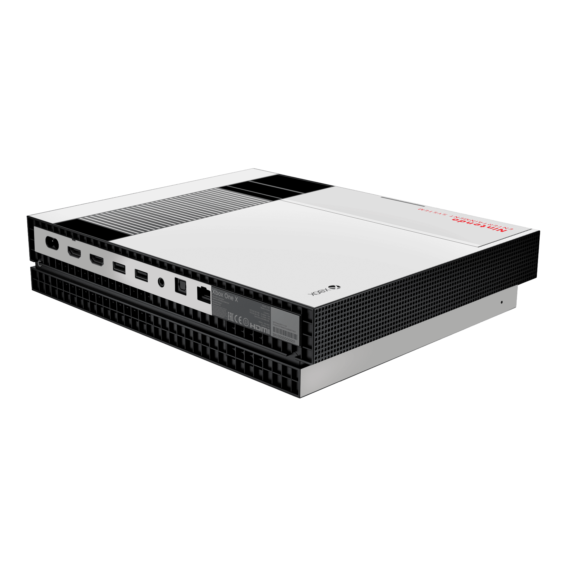 NES Xbox One X Bundle Skin