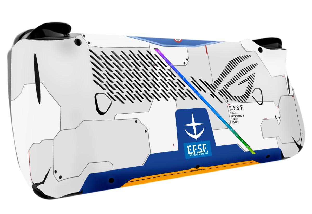 Gundam Asus Rog Ally X Handheld Gaming Computer Skin