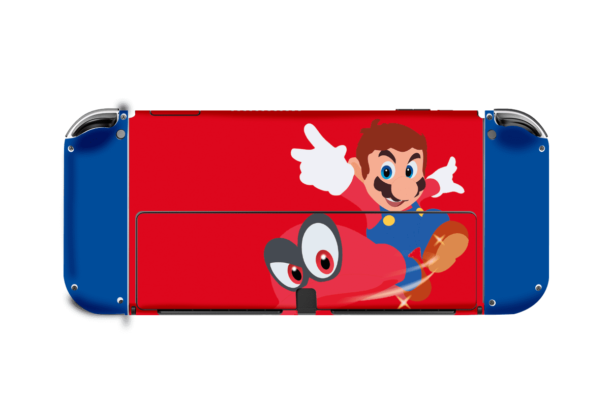 Super Mario Odyssey Nintendo Switch Oled (2021) Skin