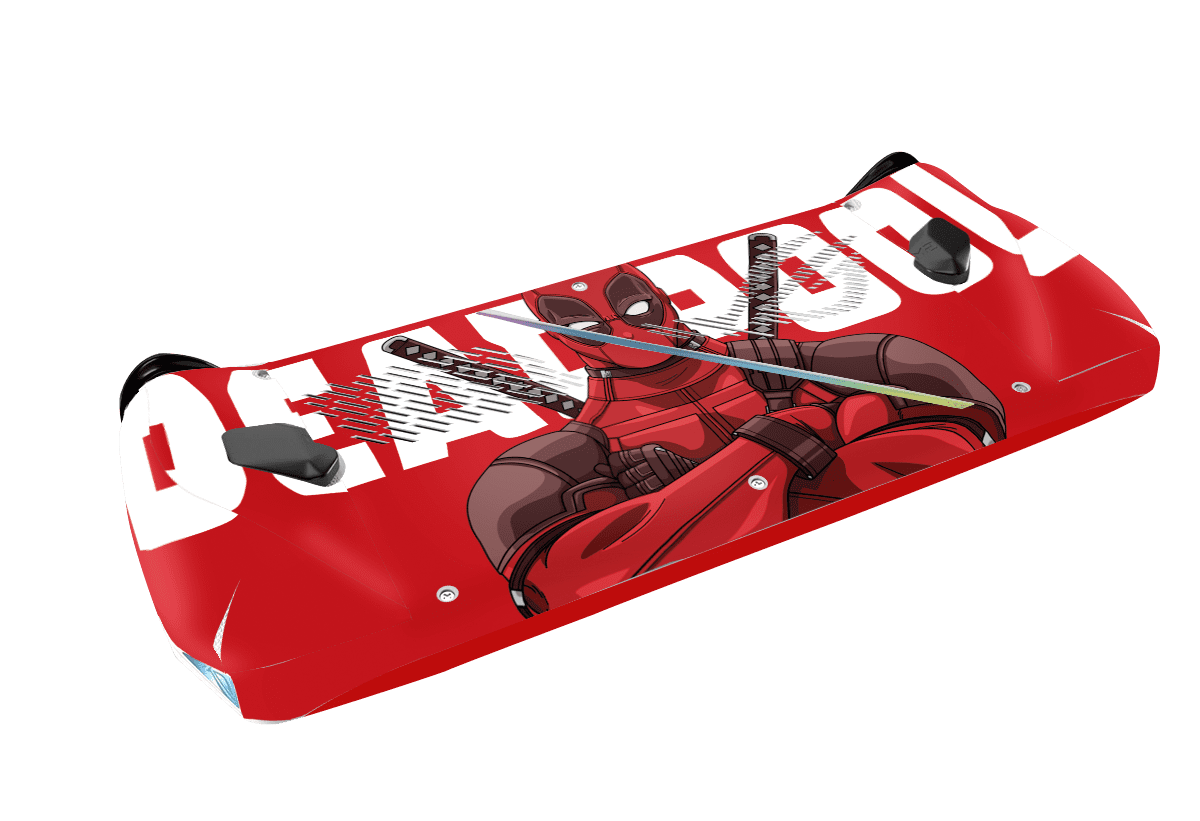 Deadpool Asus Rog Ally Handheld Gaming Computer Skin