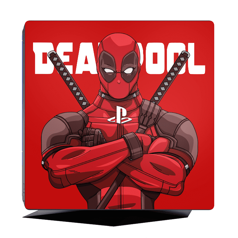 Deadpool Skin Playstation 4 Pro