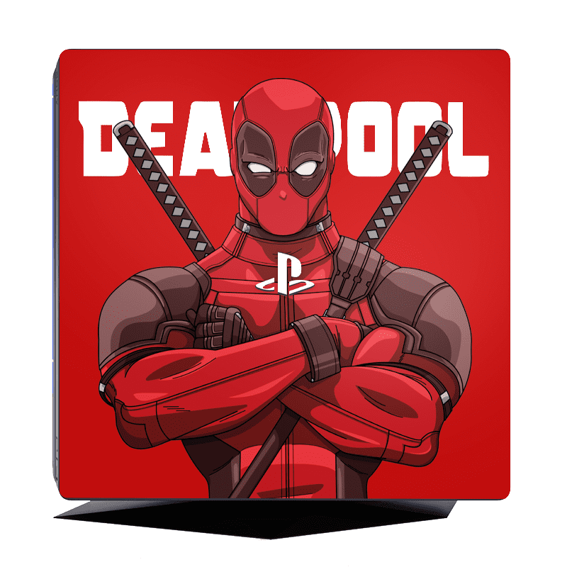 Deadpool PS4 Pro Bundle Skin