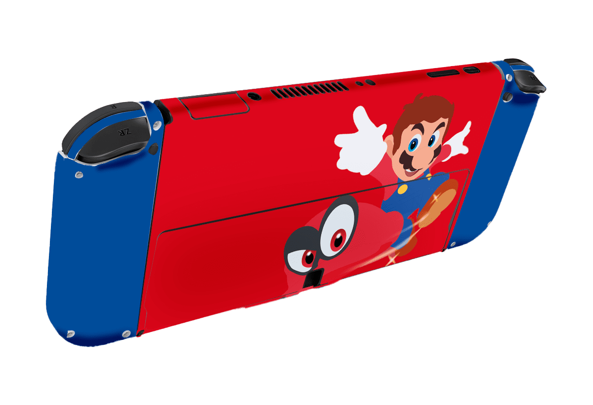 Super Mario Odyssey Nintendo Switch Oled (2021) Skin