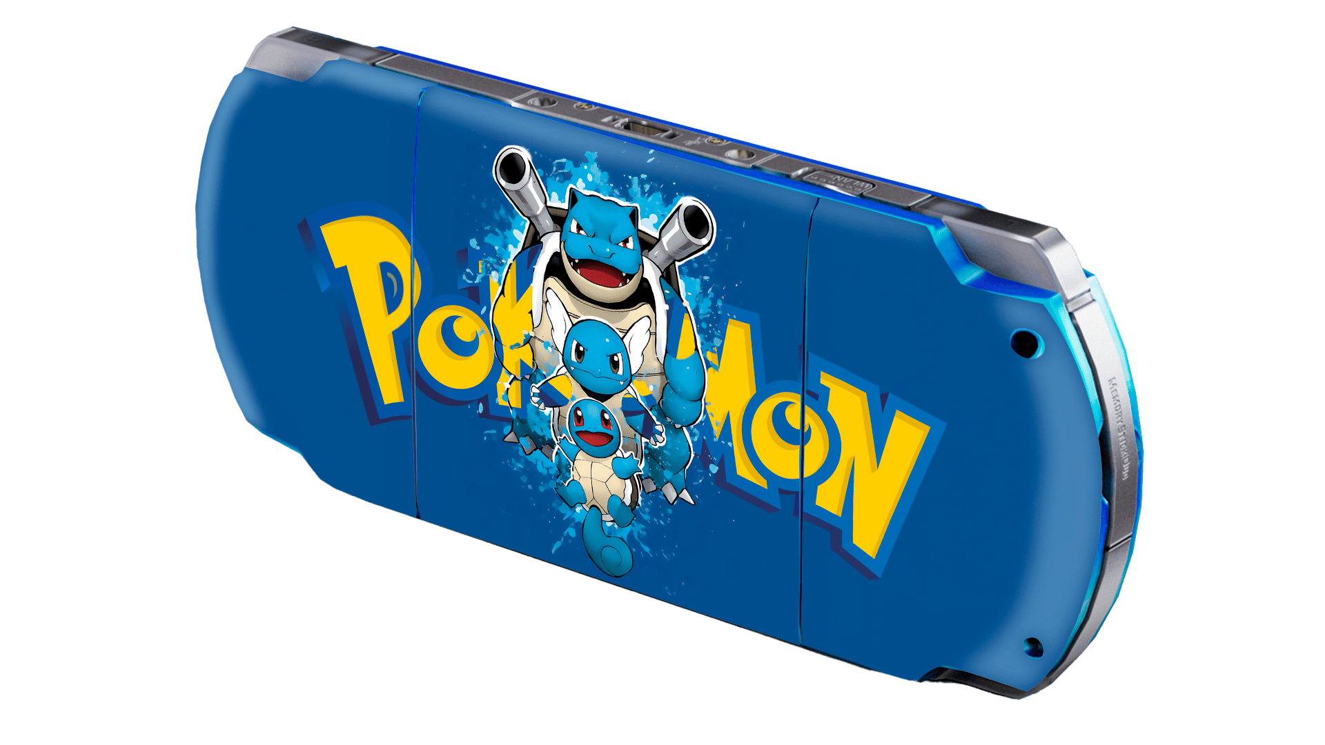 Pokemon Squirtle PSP portátil para juegos Bundle Skin