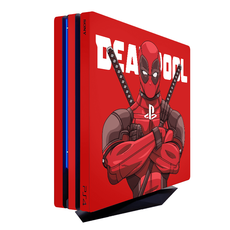 Deadpool Skin Playstation 4 Pro