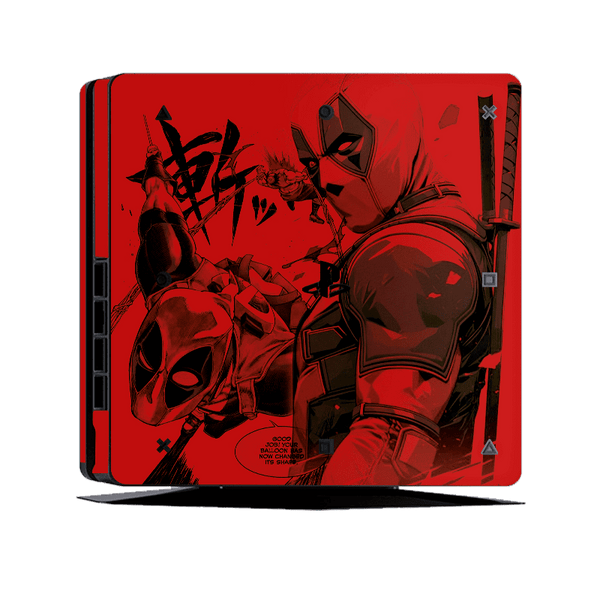 Deadpool Skin Playstation 4 Slim