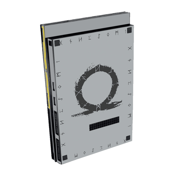 God of War Skin Playstation 2 Slim