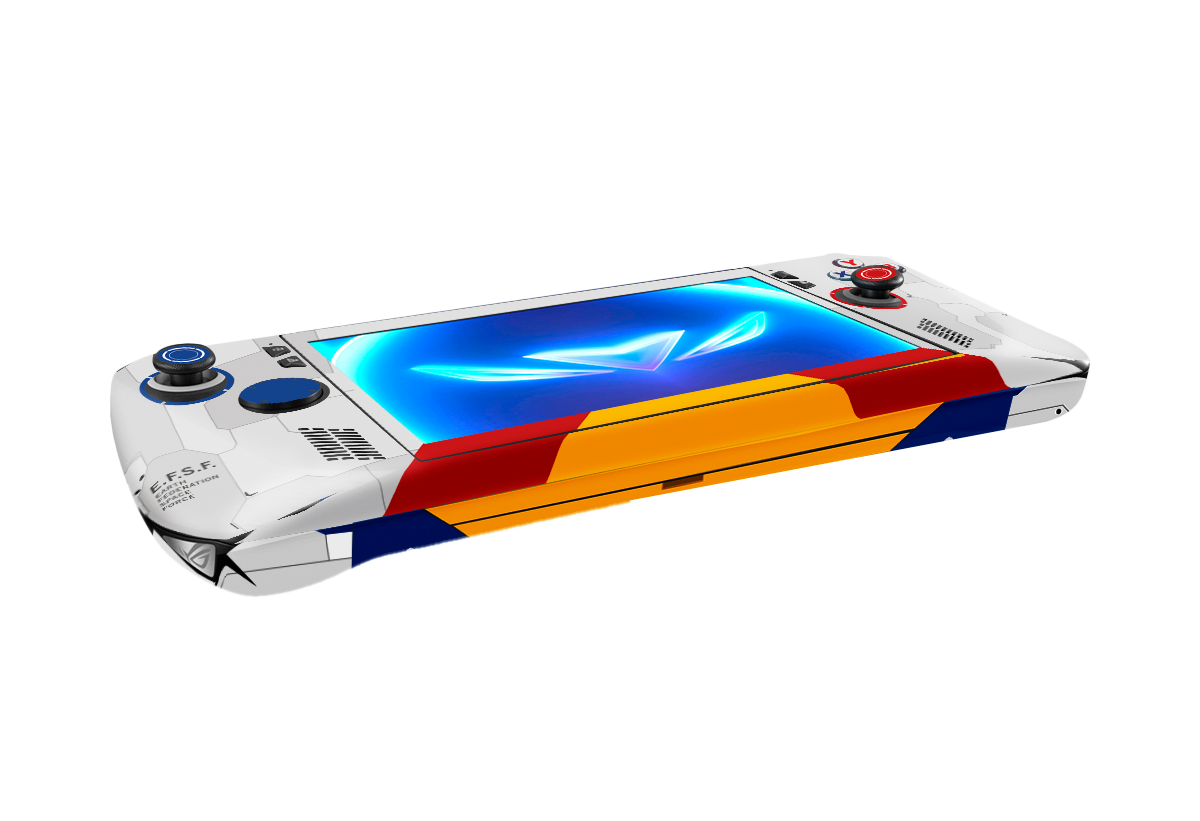 Gundam Asus Rog Ally X Handheld Gaming Computer Skin