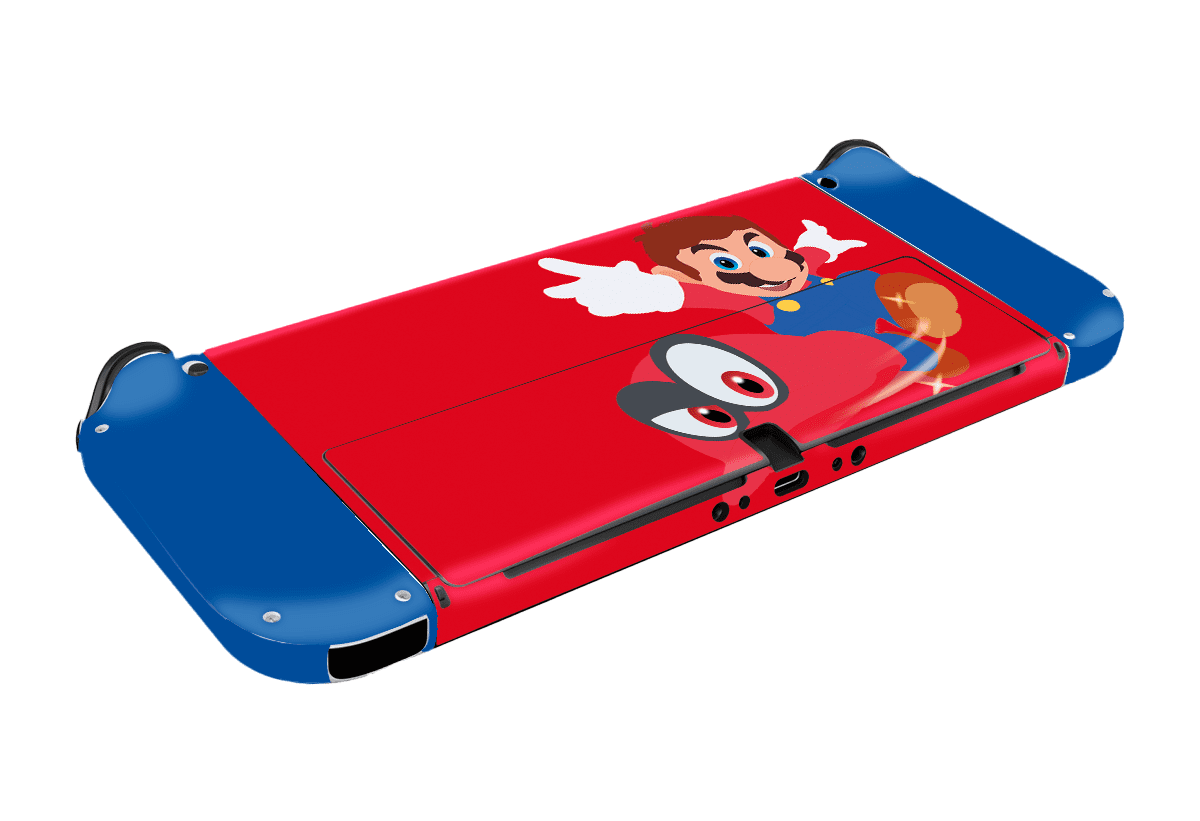 Super Mario Odyssey Nintendo Switch Oled (2021) Skin