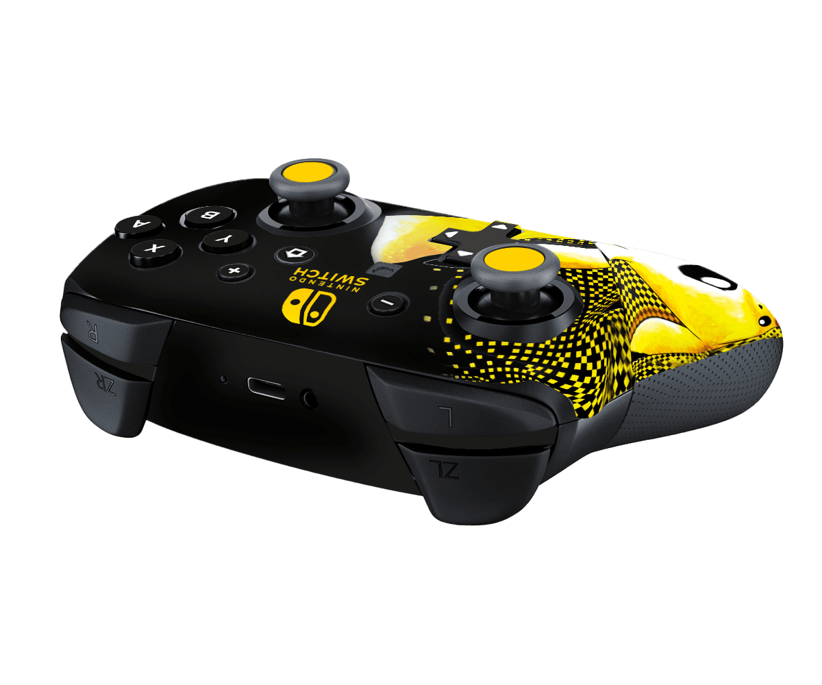 Pokemon Pikachu Skin Nintendo Switch Pro Controller Xonebrand