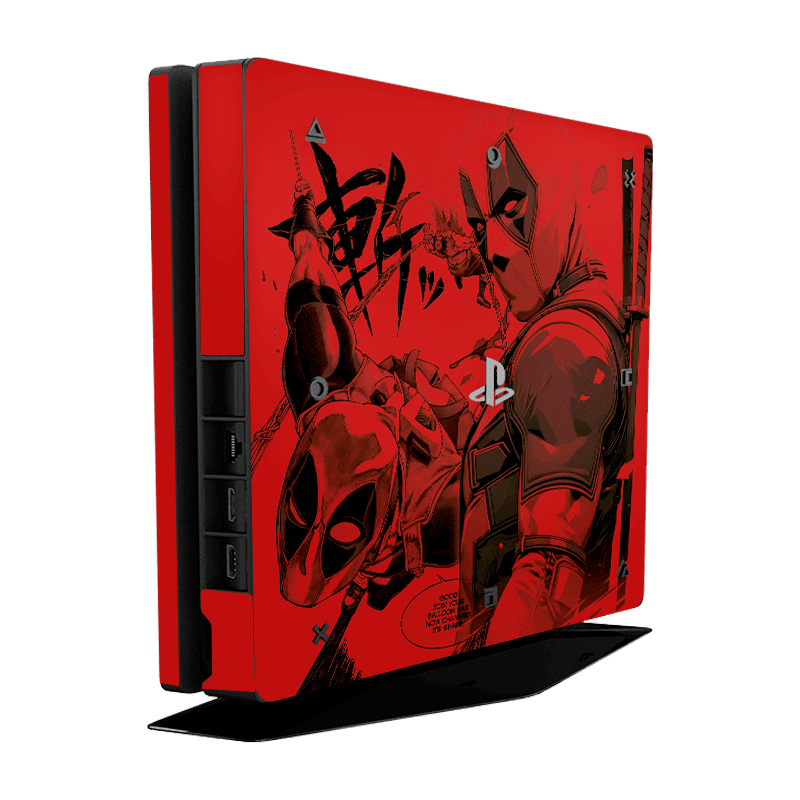 Deadpool Skin Playstation 4 Slim