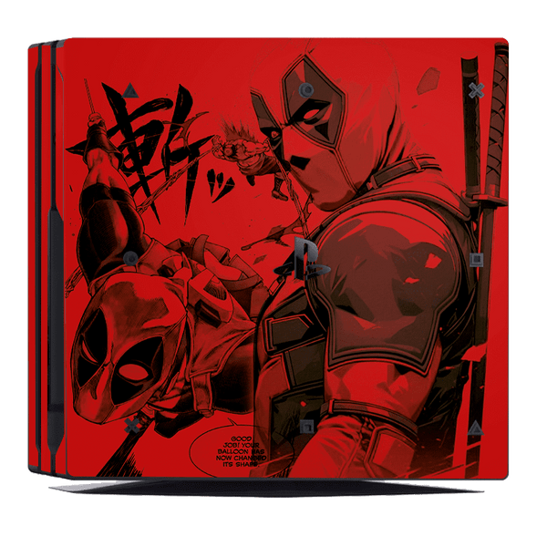 Deadpool Skin Playstation 4 Pro