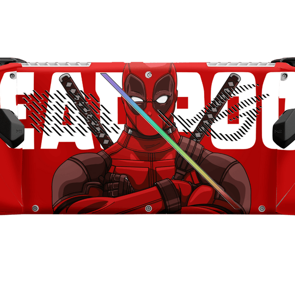 Deadpool Skin Asus Rog Ally Xonebrand