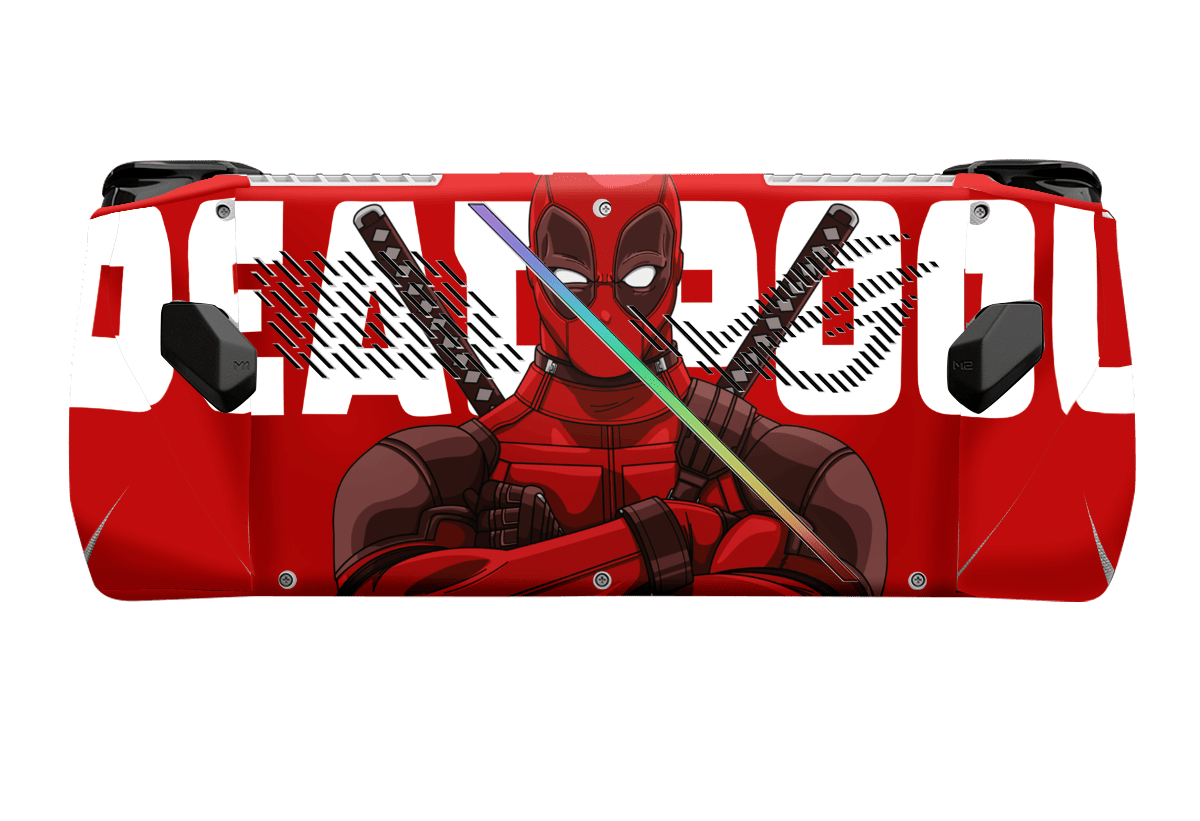Deadpool Skin Asus Rog Ally Xonebrand
