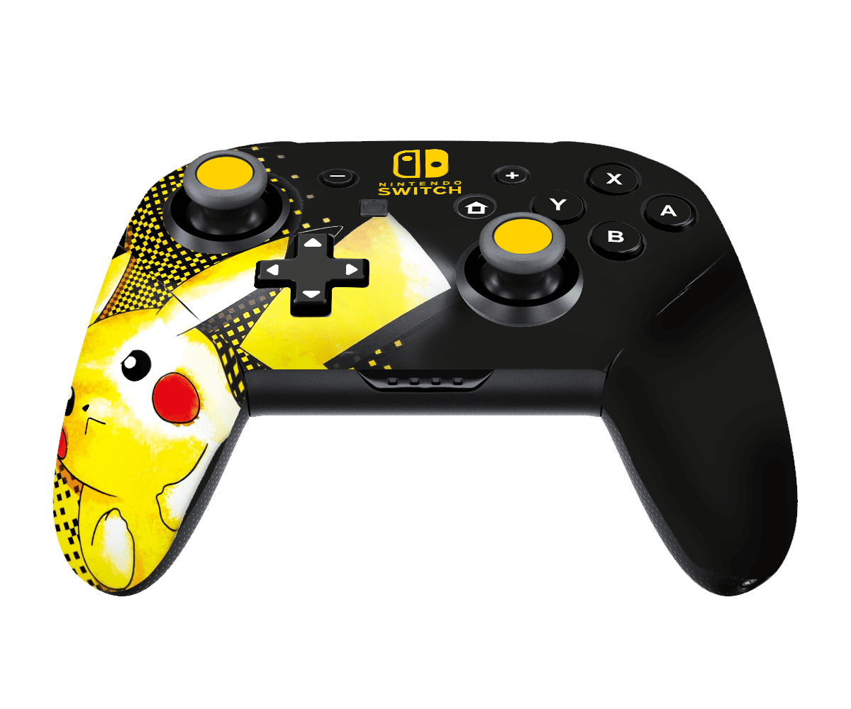 Pokemon Pikachu Skin Nintendo Switch Pro Controller Xonebrand
