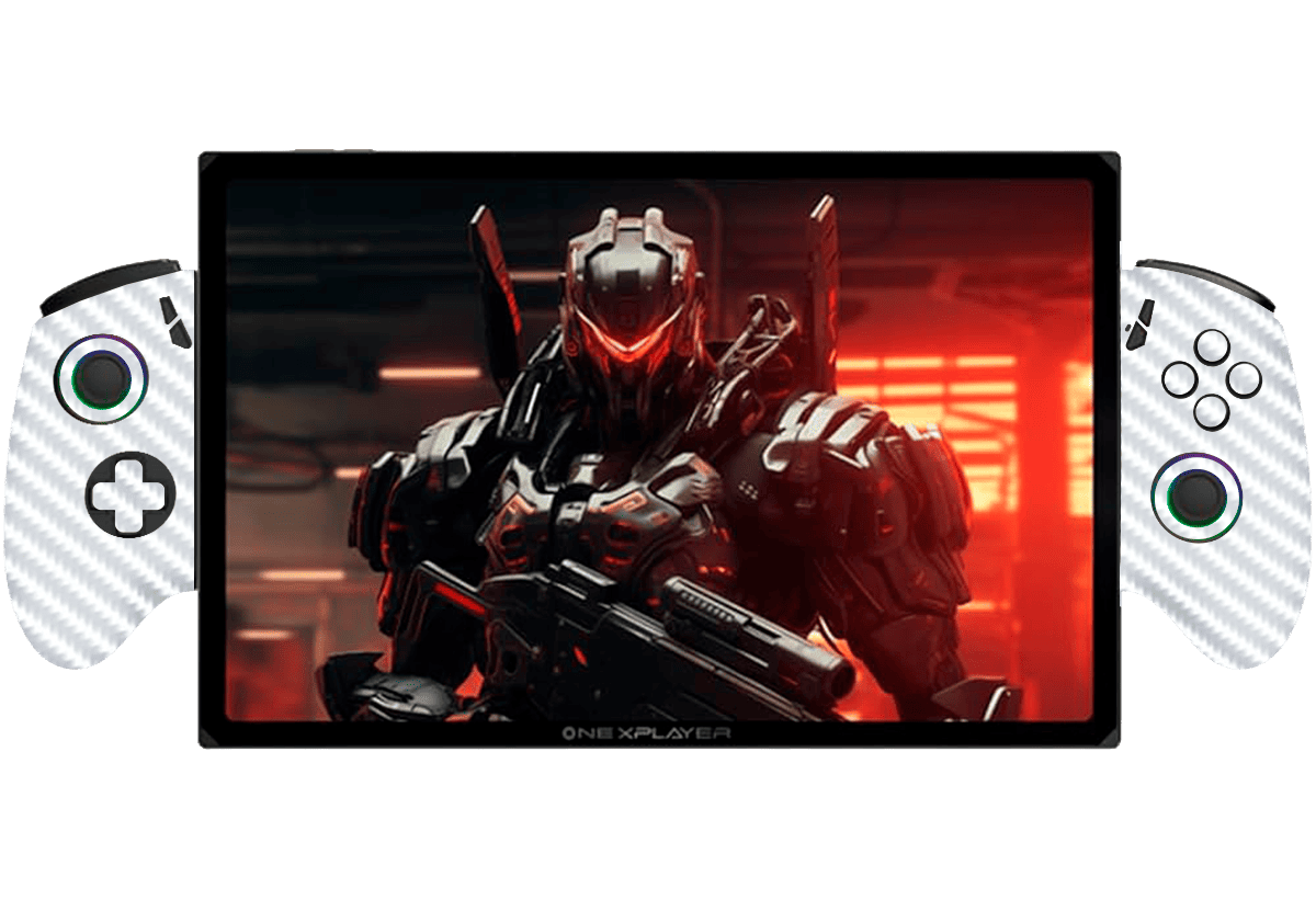 Fibra Carbono Blanco OneXPlayer X1 Skin Xonebrand