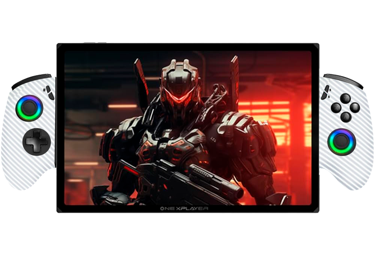 Fibra Carbono Blanco OneXPlayer X1 Skin