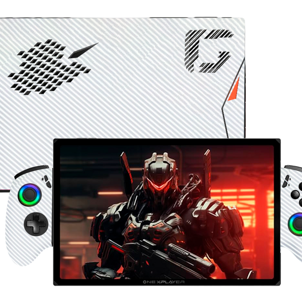 Fibra Carbono Blanco OneXPlayer X1 Skin