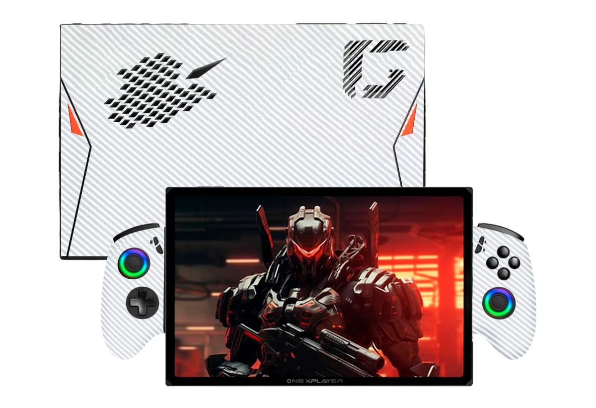 Fibra Carbono Blanco OneXPlayer X1 Skin