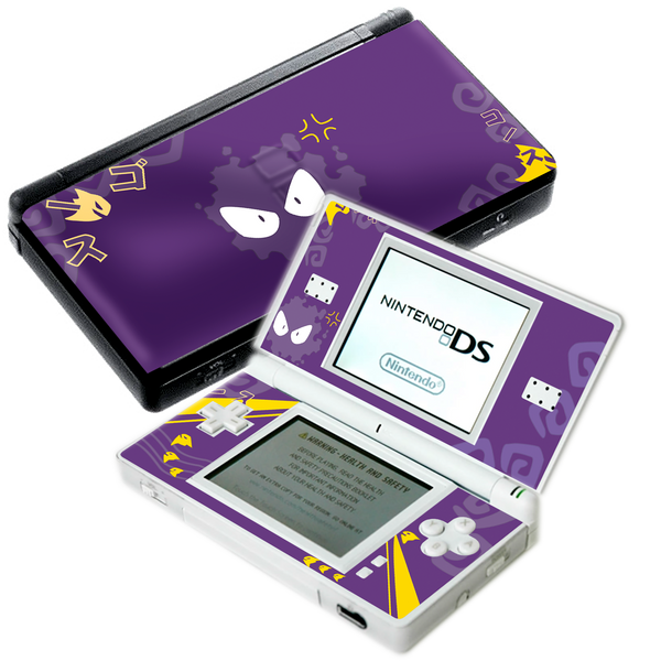 Pokemon Gastly Skin Nintendo DS Lite