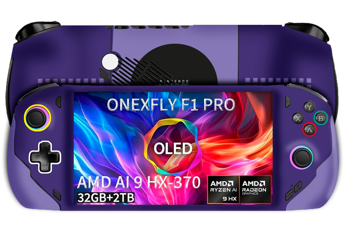 Game Cube OneXFly F1 Skin Xonebrand
