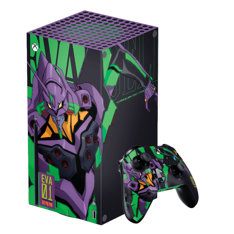 Evagelion Eva-01 Xbox Serie X Bundle Skin