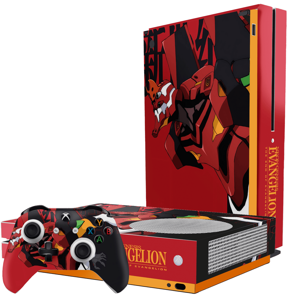 Evangelion eva 02 Skin Xbox One S Xonebrand