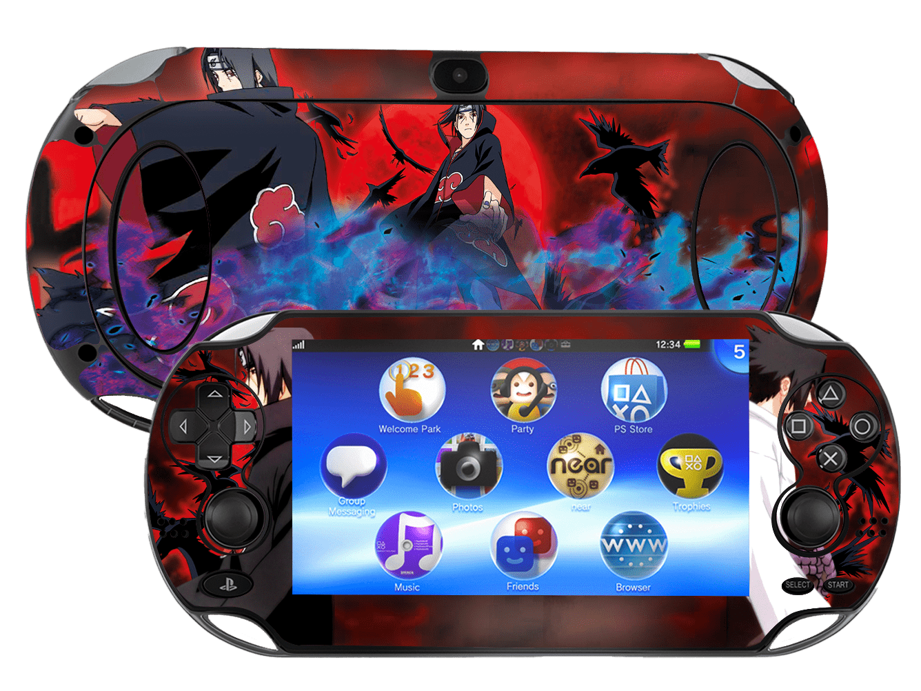 Sasuke Skin Playstation Portable PSVita Fat
