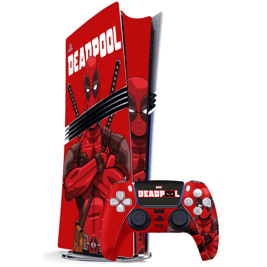 Deadpool PS5 Pro Bundle Skin