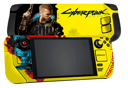 Cyberpunk Steam Deck Handheld Gaming Computer Skin