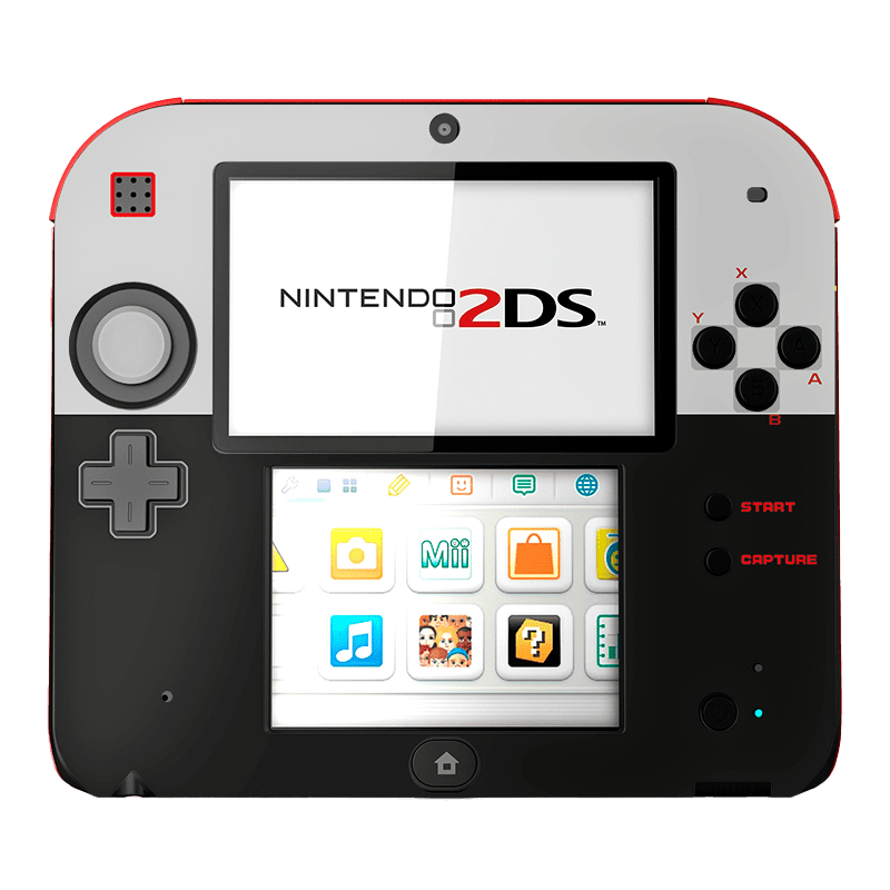 Skin para Nintendo 2Ds edición NES  – Xonebrand