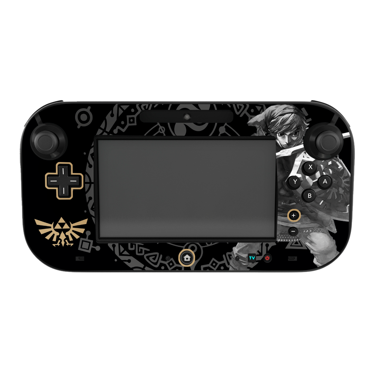 Zelda Black Skin Nintendo Wii U Xonebrand