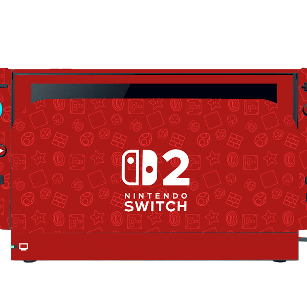 Super Mario Skin Nintendo Switch 2 (2025) Xonebrand