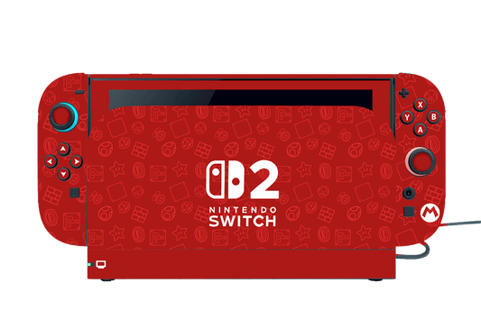 Super Mario Skin Nintendo Switch 2 (2025) Xonebrand