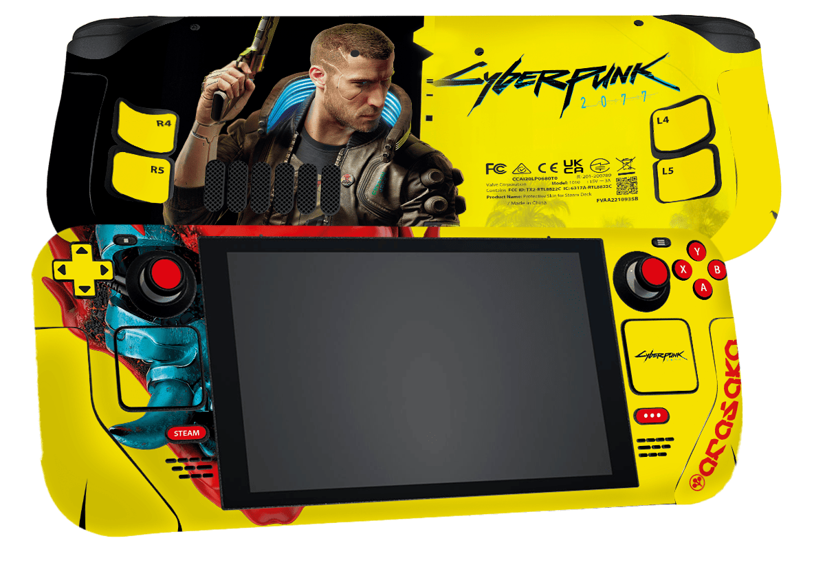 Cyberpunk 2077 Steam Deck Skin Xonebrand