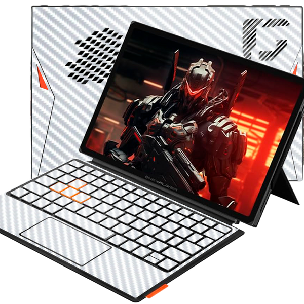 Fibra Carbono Blanco OneXPlayer X1 Skin Xonebrand
