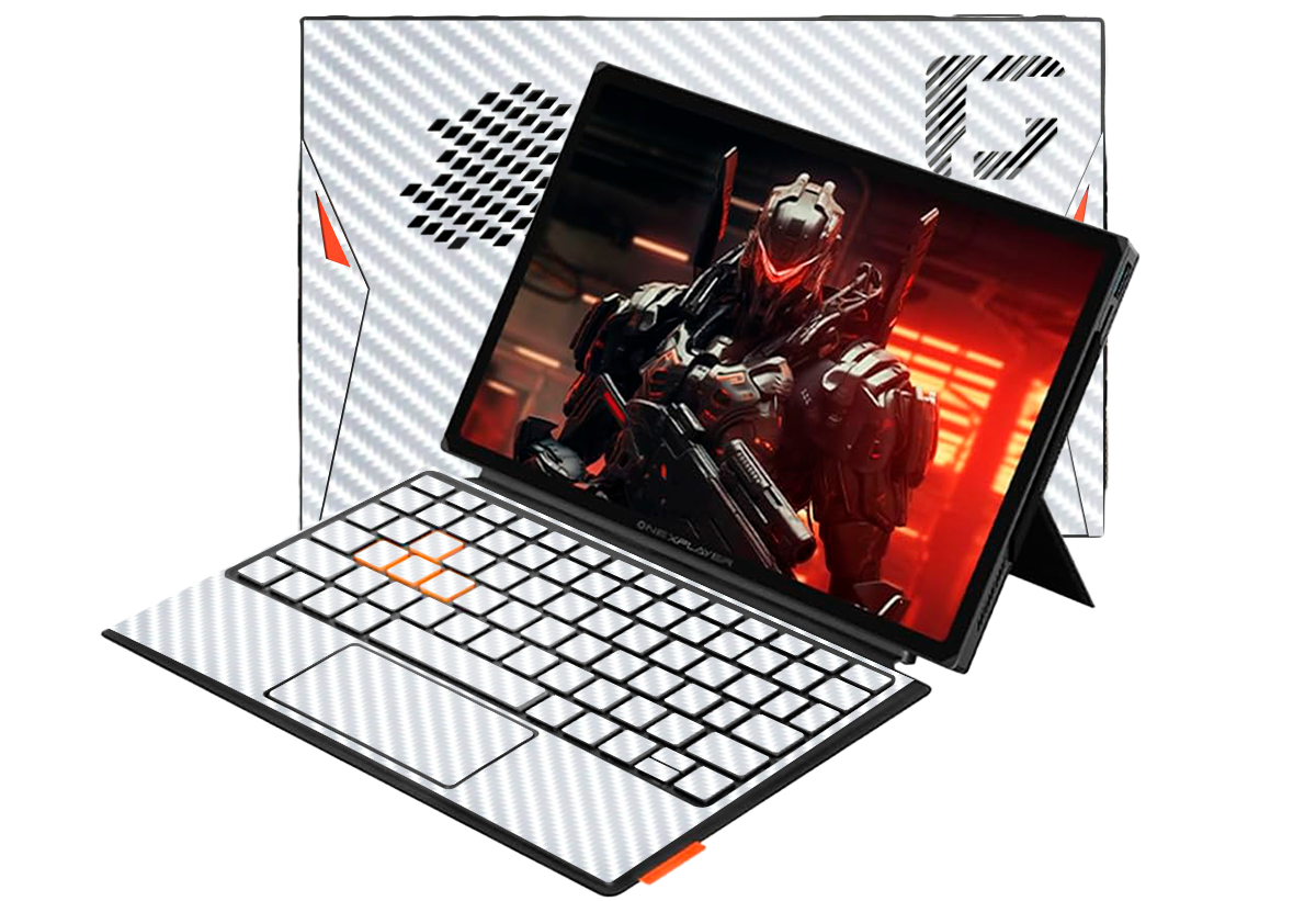 Fibra Carbono Blanco OneXPlayer X1 Skin Xonebrand