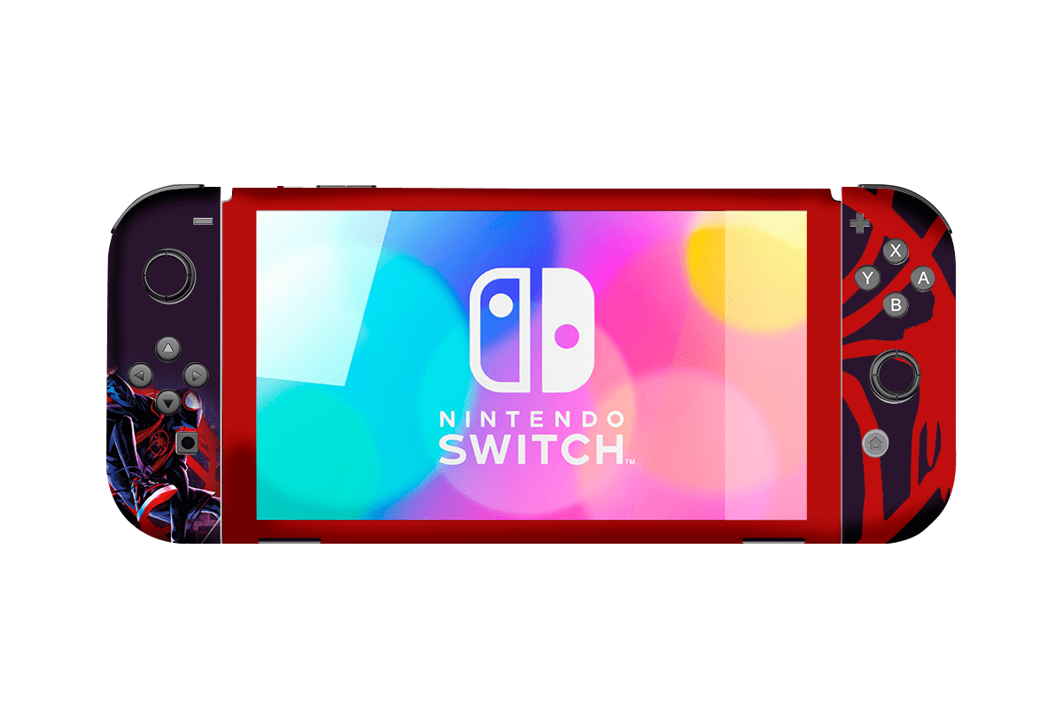 Spider-Man Nintendo Switch Oled (2021) Skin