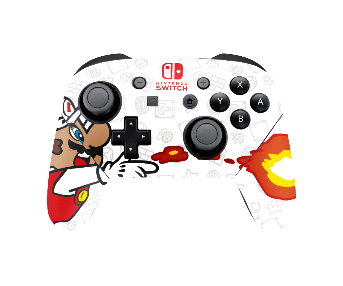 Super Mario Nintendo Switch Pro Control Skin