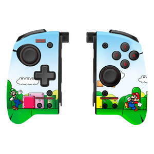 Super Mario Bros Nintendo Switch Hori Control Skin