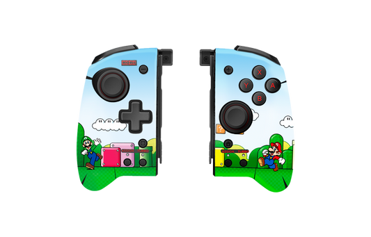 Super Mario Bros Nintendo Switch Hori Control Skin