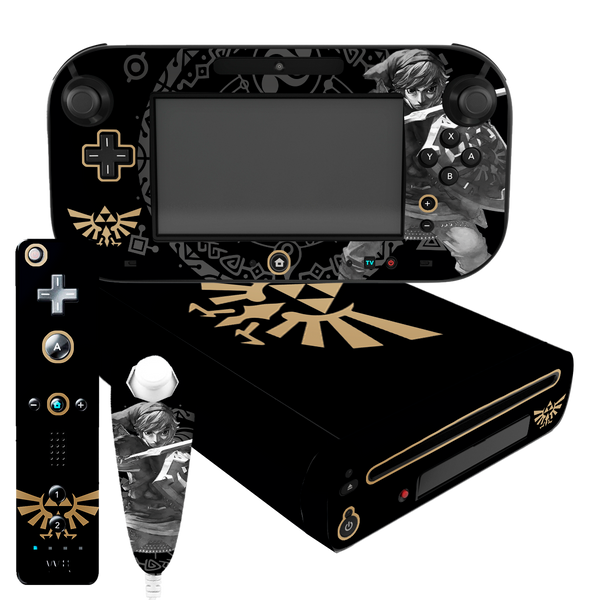 Zelda Black Skin Nintendo Wii U