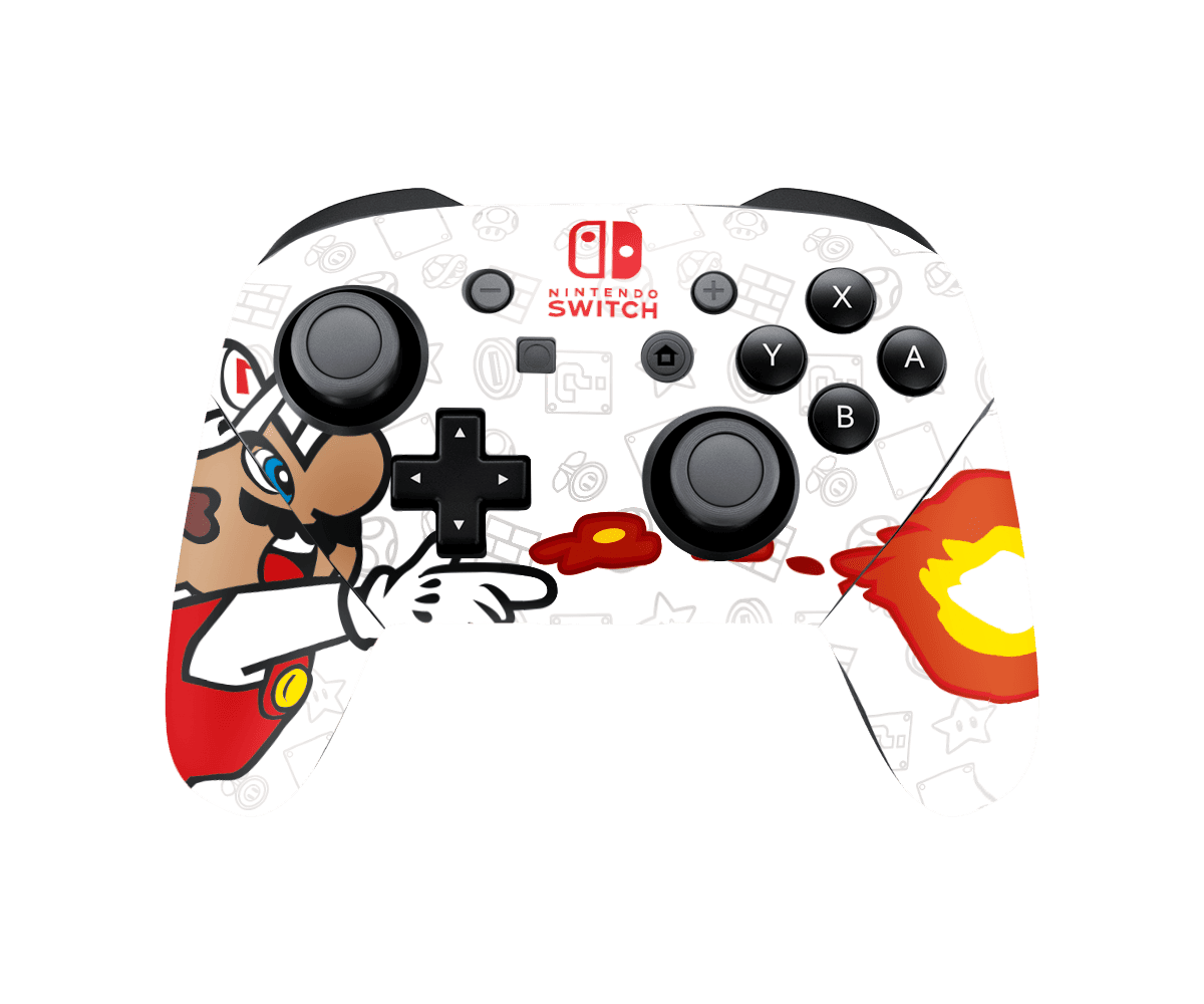 Pokemon Mario Bros Skin Nintendo Switch Pro Controller